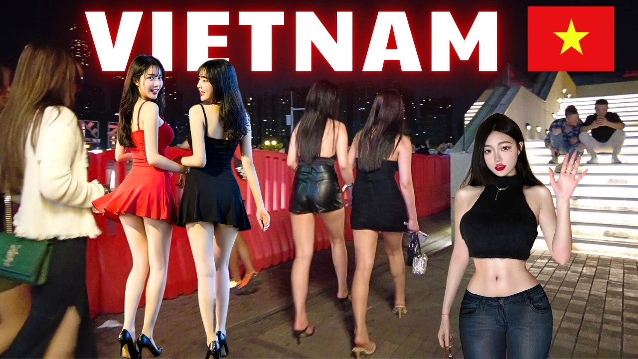 Nightlife in Vietnam &ndash; Ho Chi Minh City Night Walk Experience After Dark