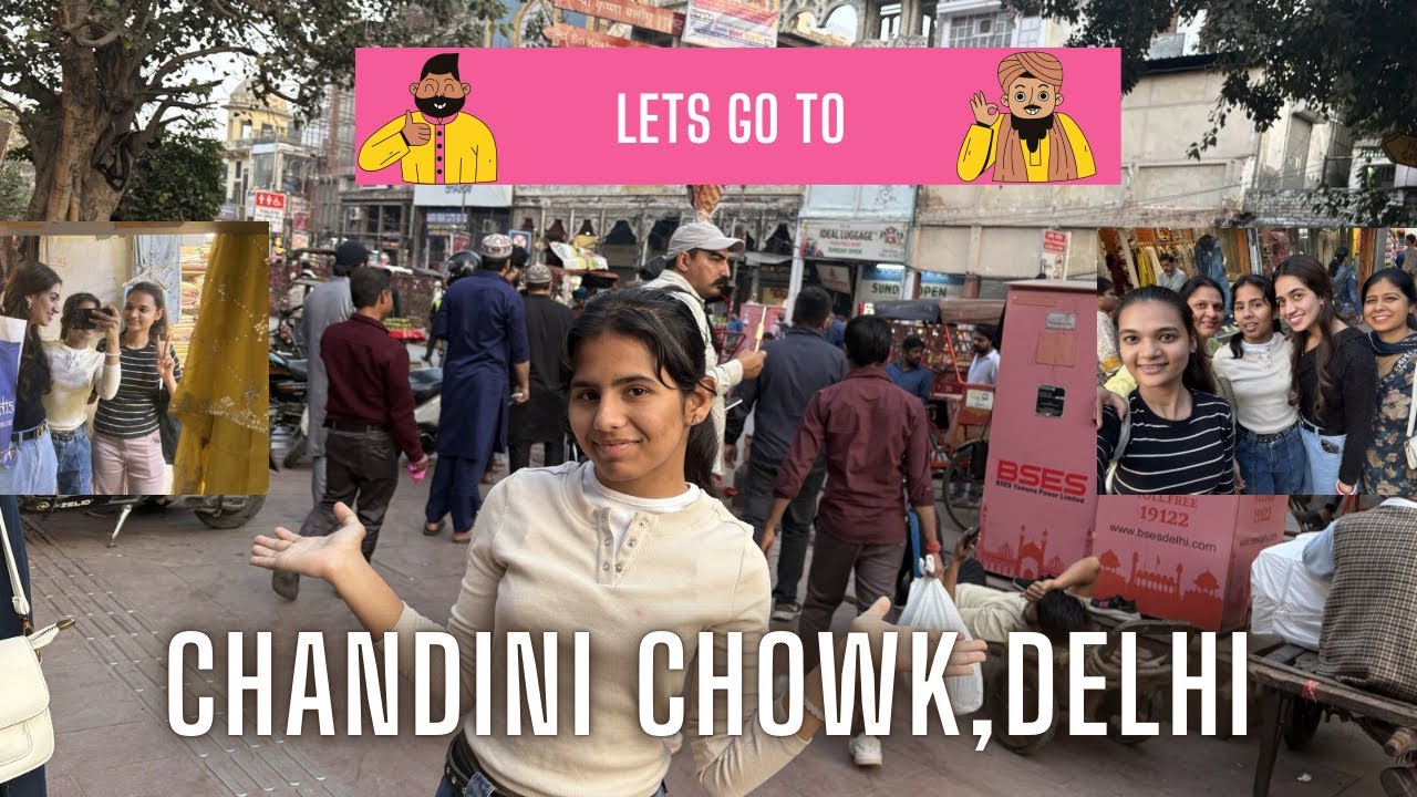 Chandini chowk vlog!!❤️