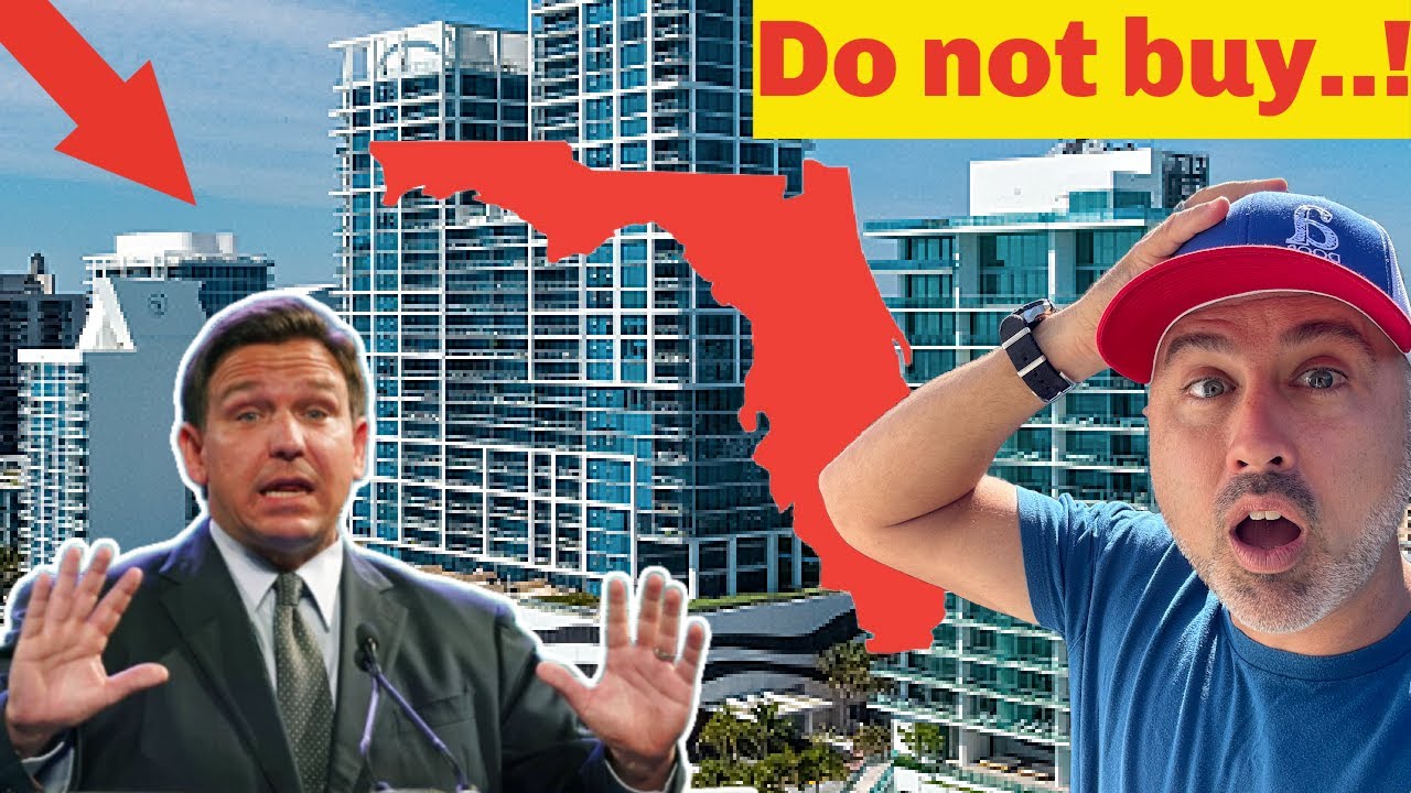 Do Not buy a Florida Condo until 2025! (Condo Crisis gets worse!)