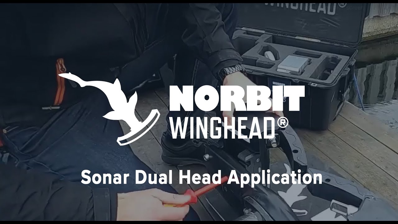 NORBIT WINGHEAD sonar  Dual Head Application