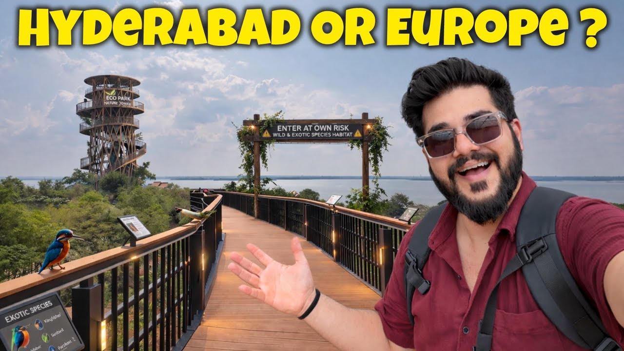 Inside Hyderabad&rsquo;s Most SCENIC Eco Park🔥| Hidden Gem Or OVERHYPED?😳| Sagar Tumkur