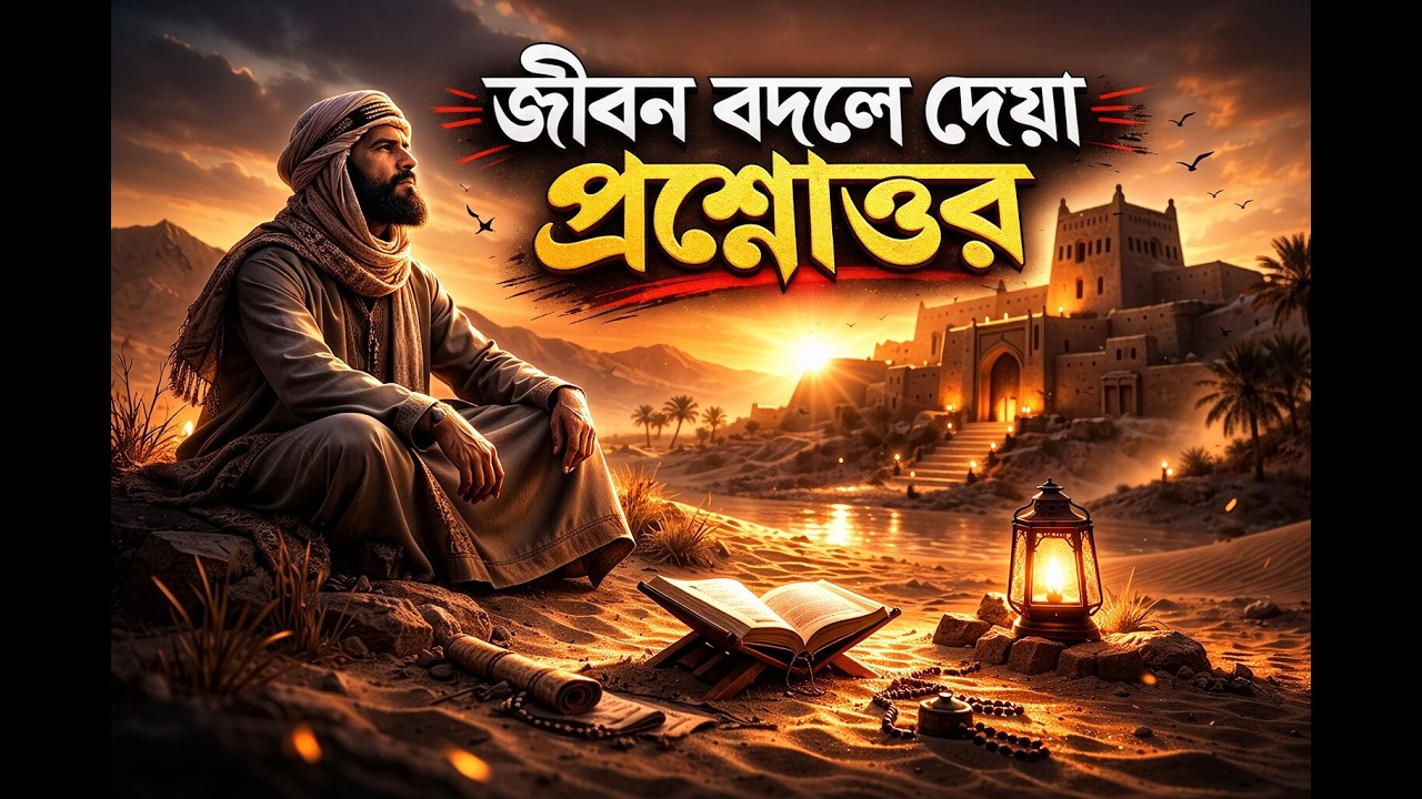 শ্রেষ্ঠ মানুষ হওয়ার ১৩টি উপায়! এক বেদুইনের প্রশ্ন ও নবীজির (সাঃ) অসাধারণ উত্তর | Best Islamic Story