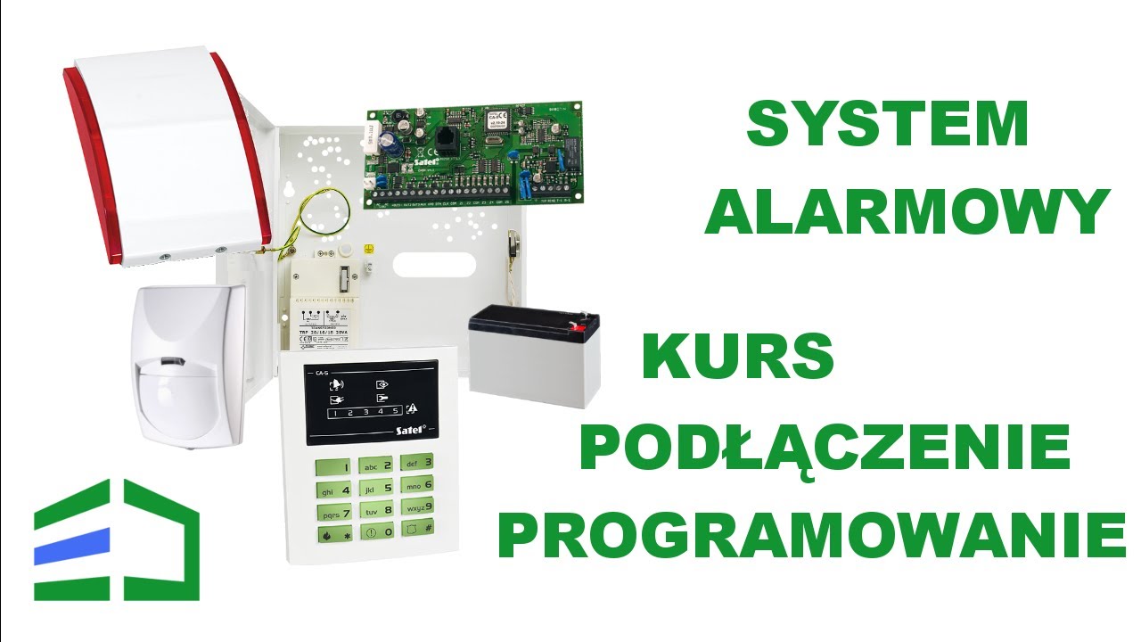 System alarmowy, kurs, szkolenie, programowanie, podłączenie,  Satel CA-5, alarm