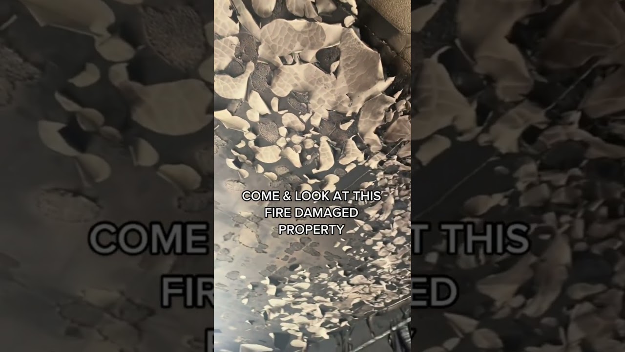 LOOK AT THIS FIRE DAMAGE CLEAN 🤯
