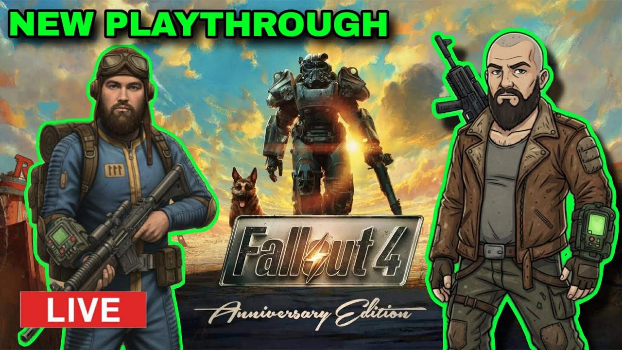 🔴LIVE Good morning! Fallout 4 & Coffee ☕️
