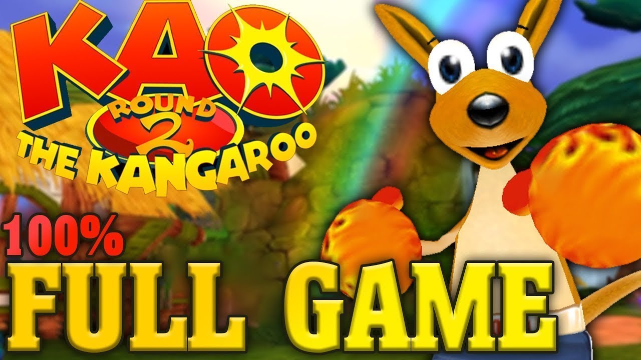 Kao The Kangaroo Round 2:  Full Game Walkthrough (100%) (No Commentary)