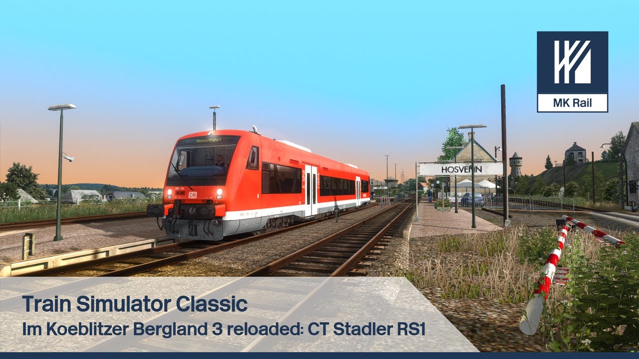 Train Simulator Classic | CT Stadler RS1 | Im Köblitzer Bergland 3 reloaded