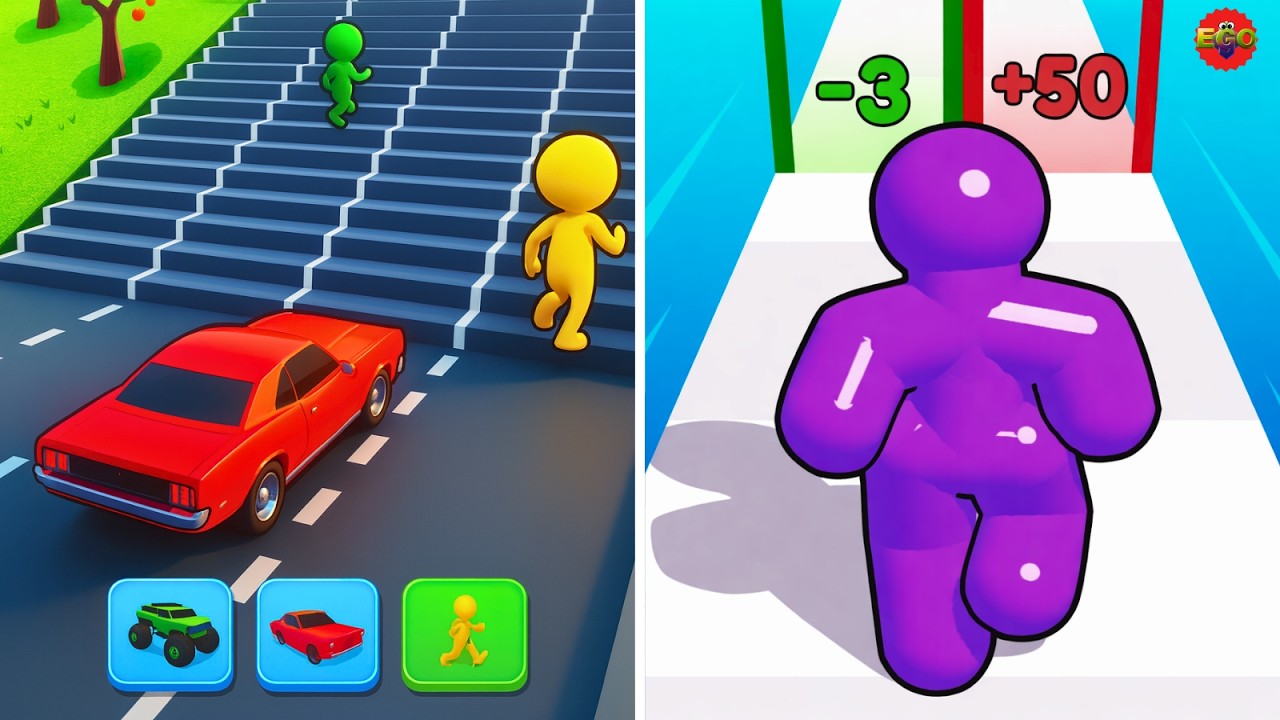 Tall Man Run Vs Shape Shifting - Max Gameplay Walkthrough | New Update
