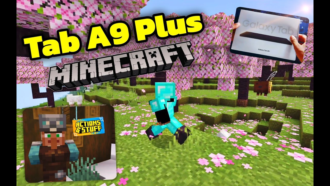 - Samsung Galaxy Tab A9 Plus - Gaming Test - Minecraft ( mcpe ) in 2025 !!!