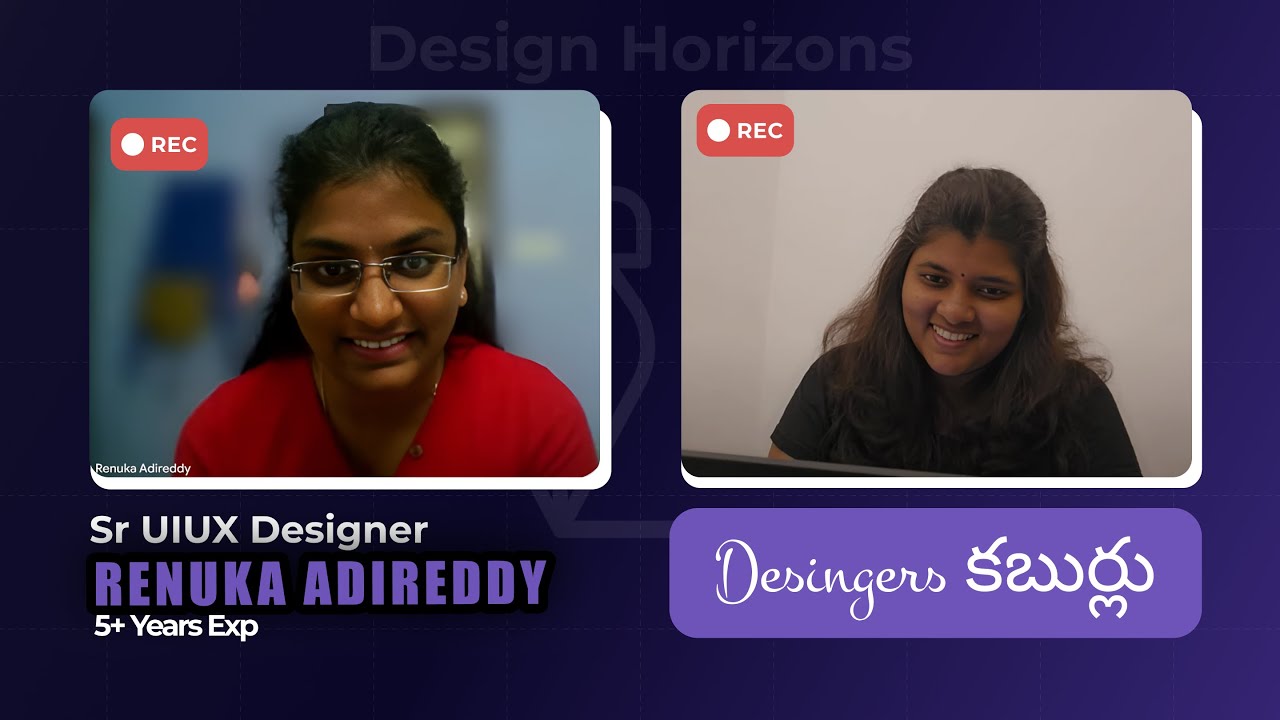 5 Years back UI/UX Ela nerchukunnav? senior UI/UX Designer Insights | #Design Horizons Podcast