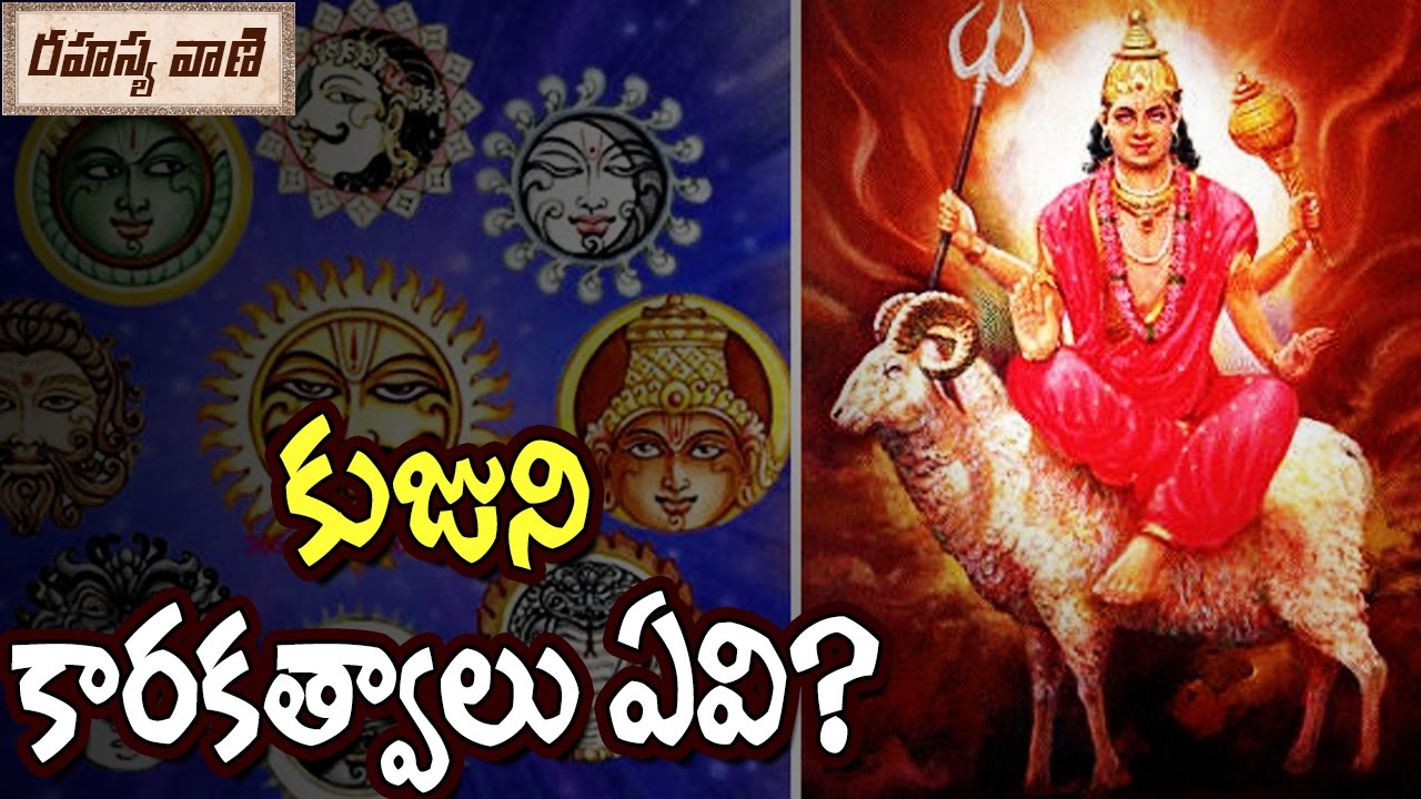 Specifications of Kujudu || కుజుడు కారకత్వాలు ఏవి?