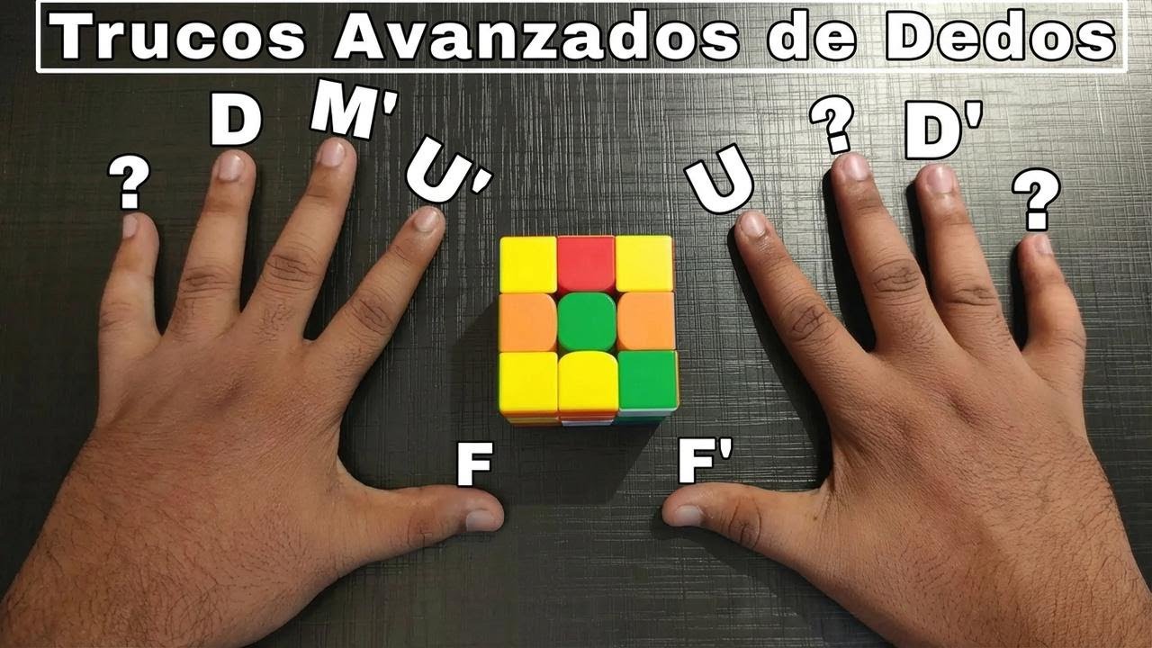 Trucos avanzados con los dedos para resolver el cubo Rubik ¡Aprende cómo hacerlo rápido!