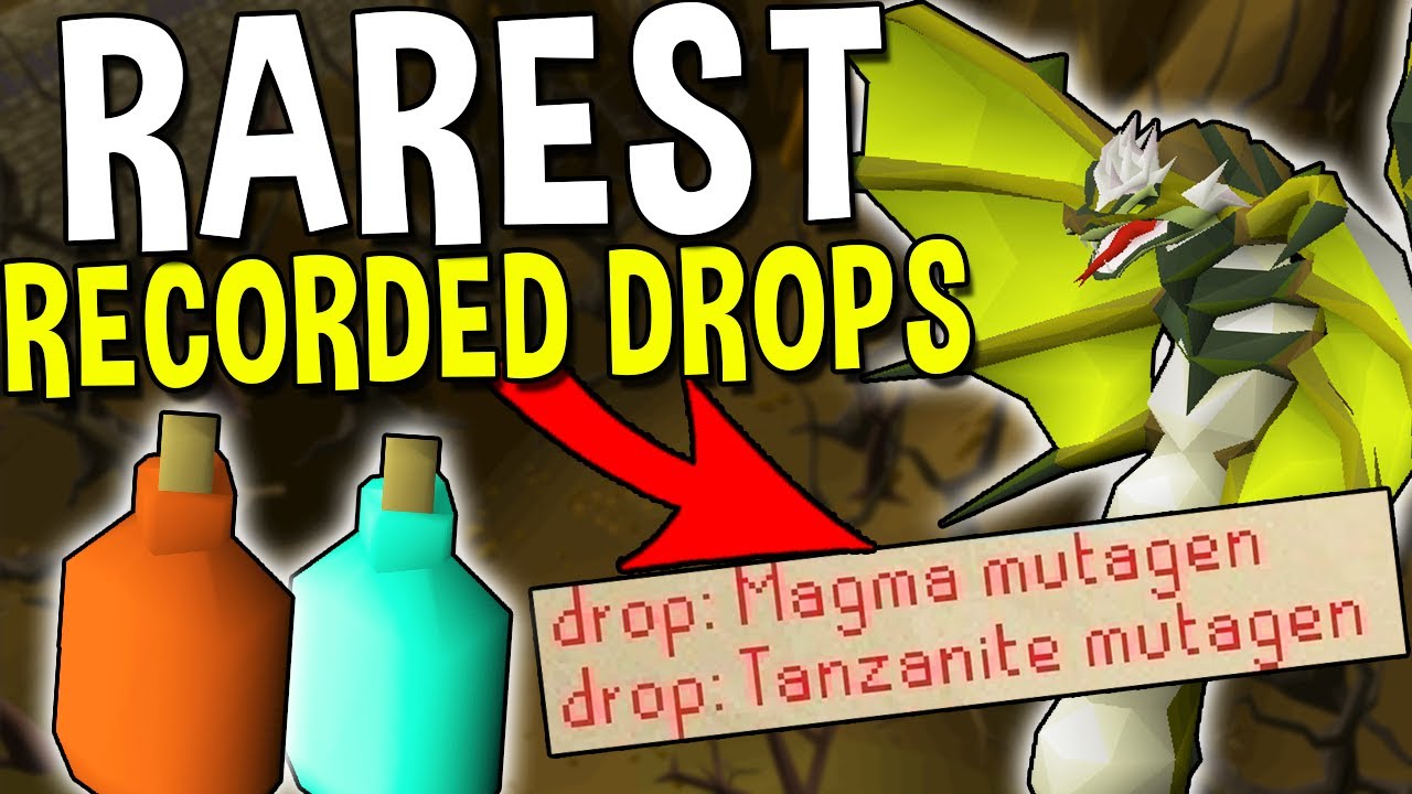 These are the Rarest Drops Recorded in Oldschool Runescape! #10 [OSRS]