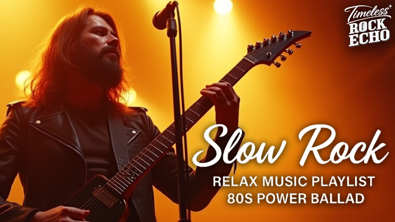 🎤 Legendary Slow Rock Classics | Iconic Romantic Rock Ballads for the Heart 🎸