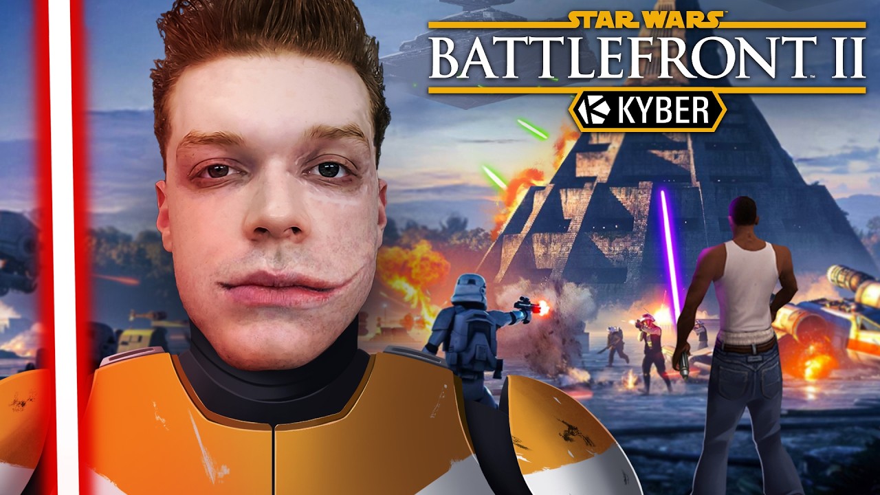 Я поиграл в Kyber Battlefront 2... это было прекрасно