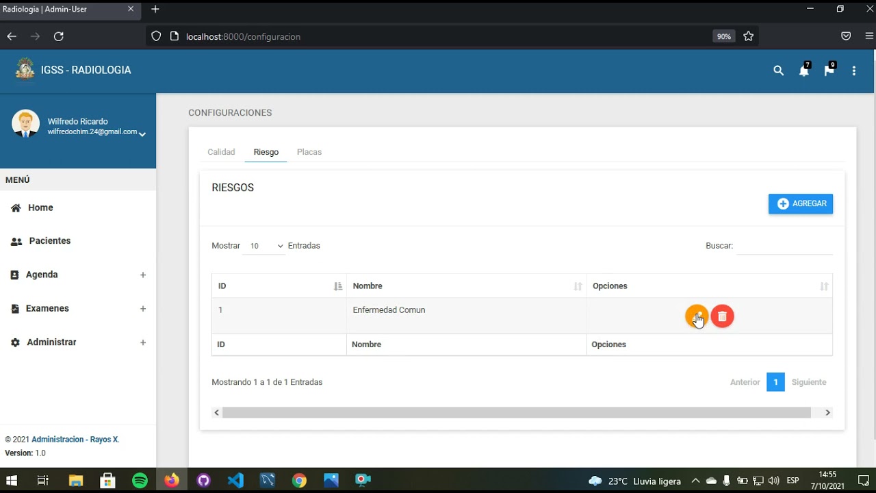 Video de explicaci&oacute;n de funcionamiento de software