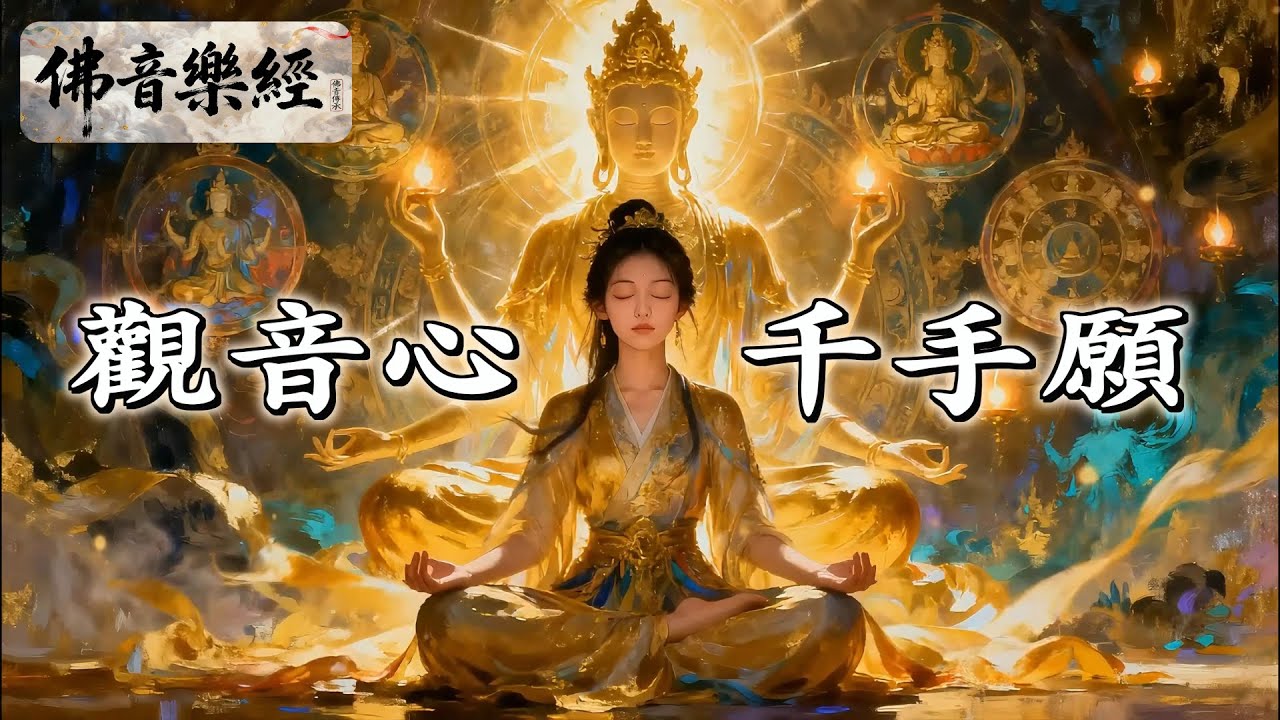《觀音心，千手願》｜六字大明咒祈願曲｜為香港大埔火災祈願｜原創佛教音樂 ｜ #千手 #OmMaNiPadMeHum #觀音心咒 #大埔火災 #宏福苑火災 #六字大明咒 #觀世音菩薩 #佛教歌曲 #療癒