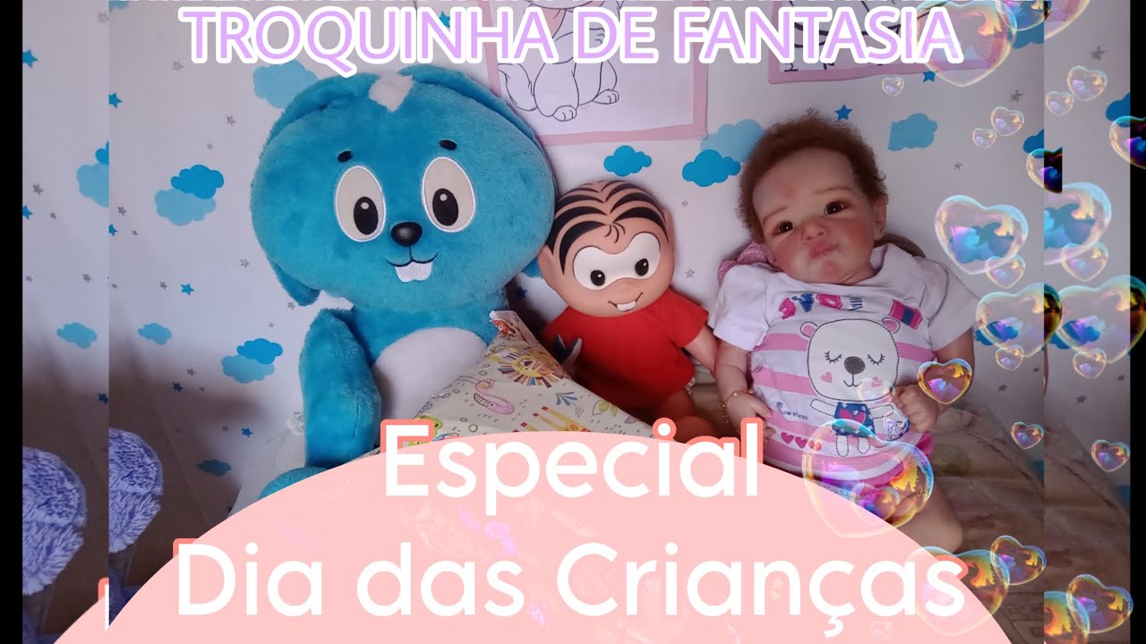 Troquinha da Amélie especial! Ela ganhou presentes! 