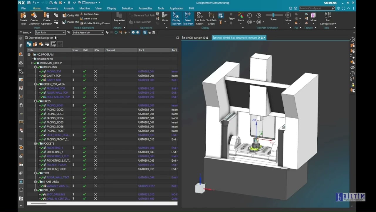 Siemens NX Temel CAM Eğitimi - Arayüz Tanıtımı
