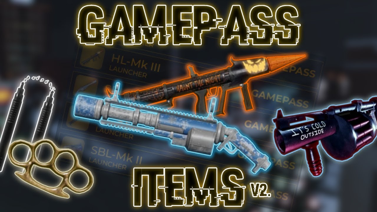Roblox Criminality | All Gamepass Weapons Ranked From Worst to Best