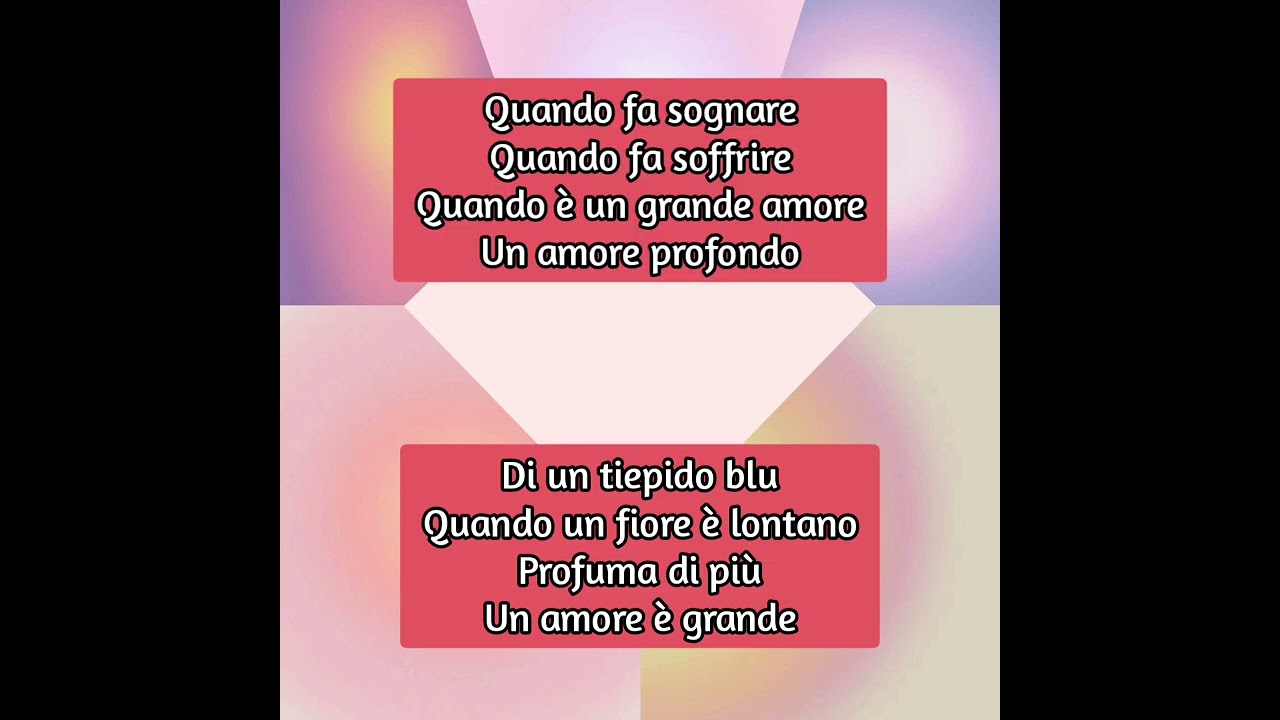 Loretta Goggi - Un Amore Grande (Testo)
