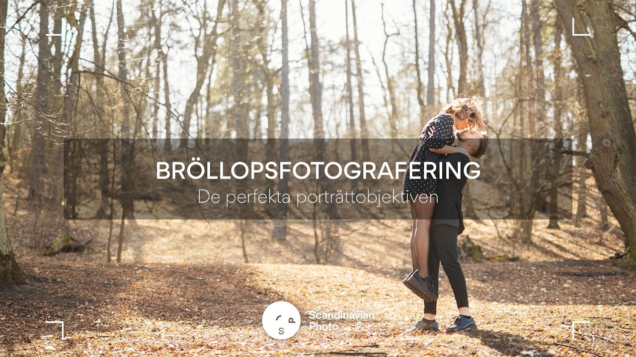 Test av 3 olika objektiv för bröllopsfotografen