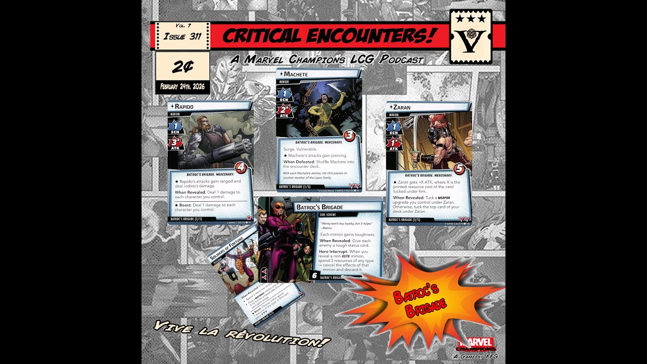 Critical Encounters - Issue 311 - Batroc's Brigade