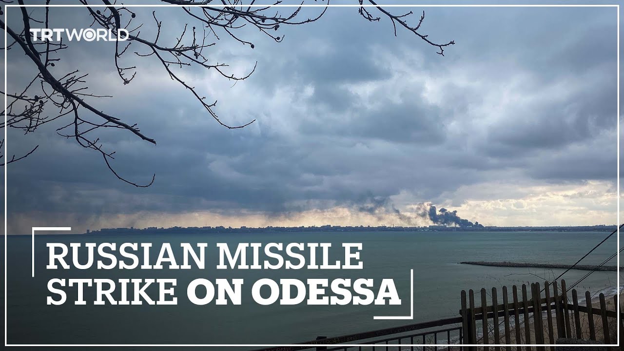 Ukraine accuses Russia of hitting Odessa's port a day after both countries signed the deal