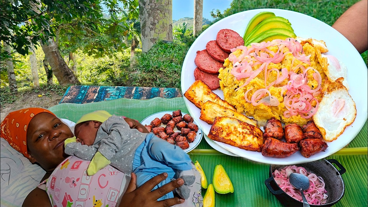 MANGÚ Tradicional ARROZ Y GUANDULES CON COCO. La Cuña agradece a todos. LA VIDA EN EL CAMPO