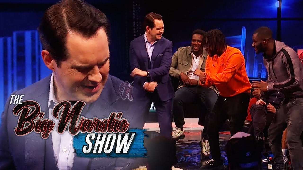 NSG Teach Jimmy Carr the 'Options' Dance Routine | The Big Narstie Show