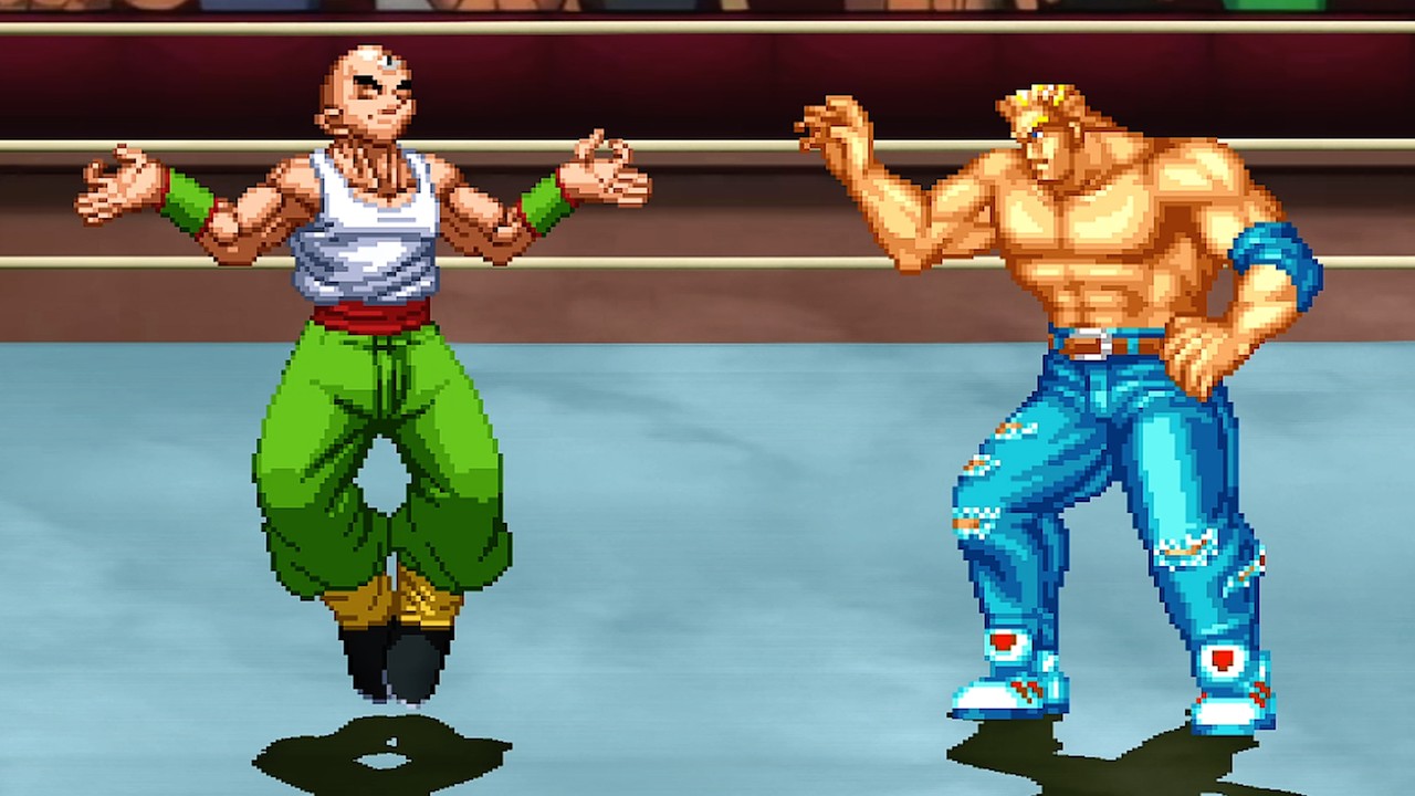 Tien Shinhan Vs. Sheen Genus - Showmanship