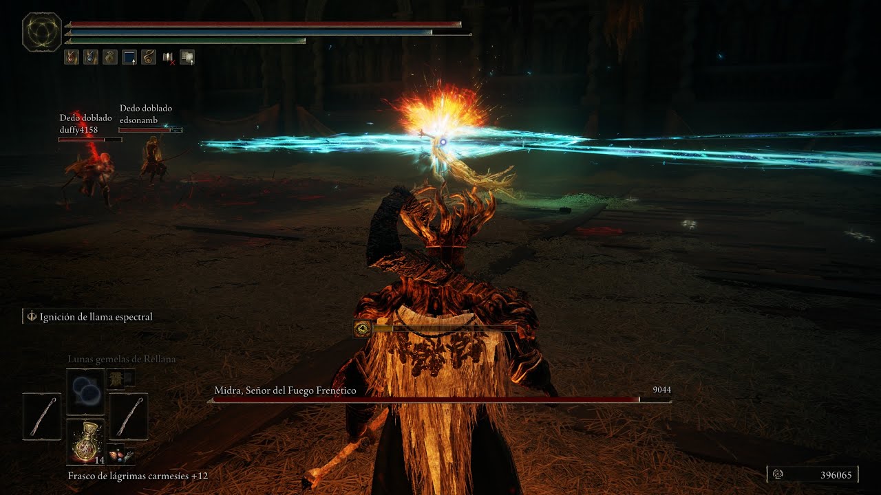 SHADOW OF THE ERDTREE(100)(Midra,Señor del Fuego Frenético 03)(Mi Partida,Segunda Vuelta)(Clip)(PS5)
