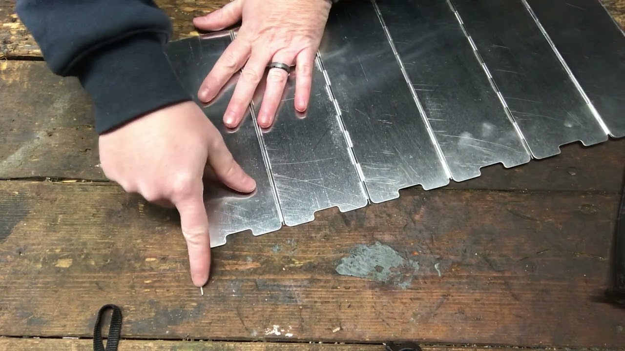 DZRZVD Folding Outdoor Stove Windscreen