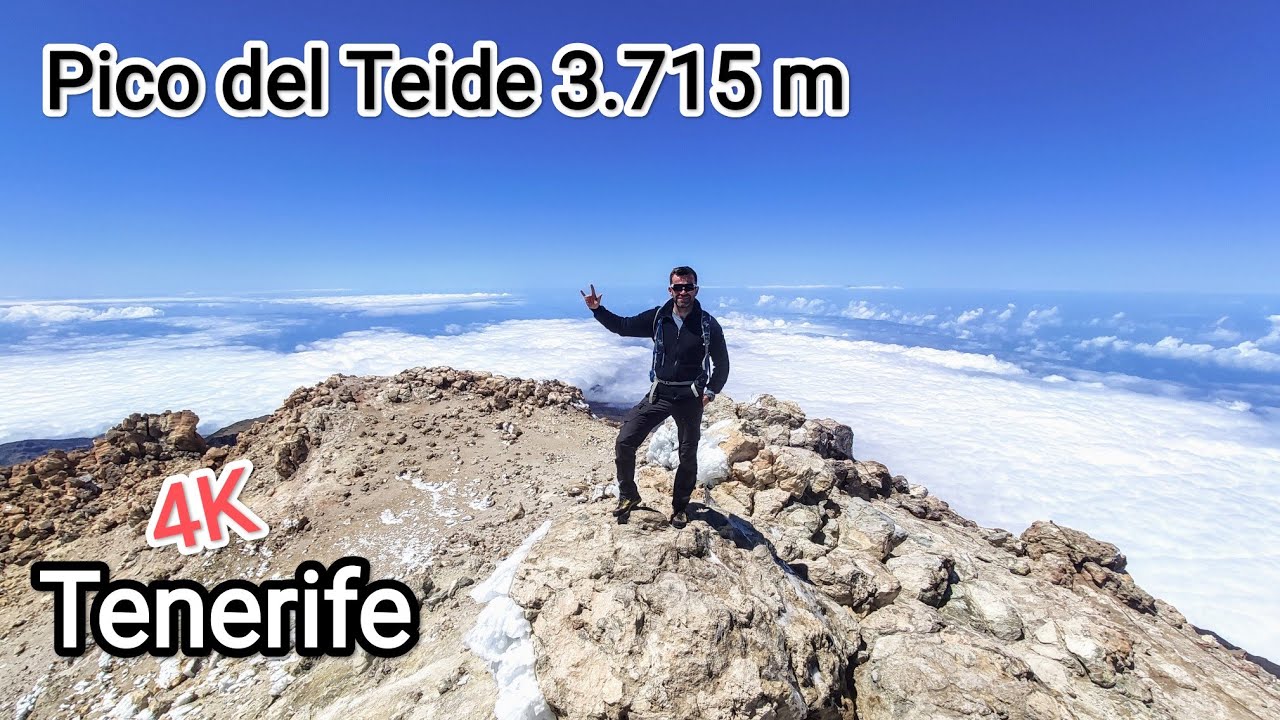 Tenerife 4K 🇪🇦 - Pico del Teide (3 715 m)
