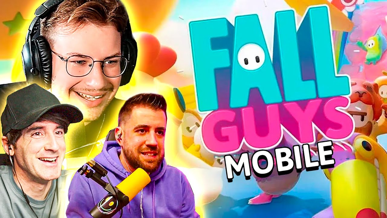 FALL GUYS PERO PARA MOVILES CON AURON Y LUZU | aXoZer