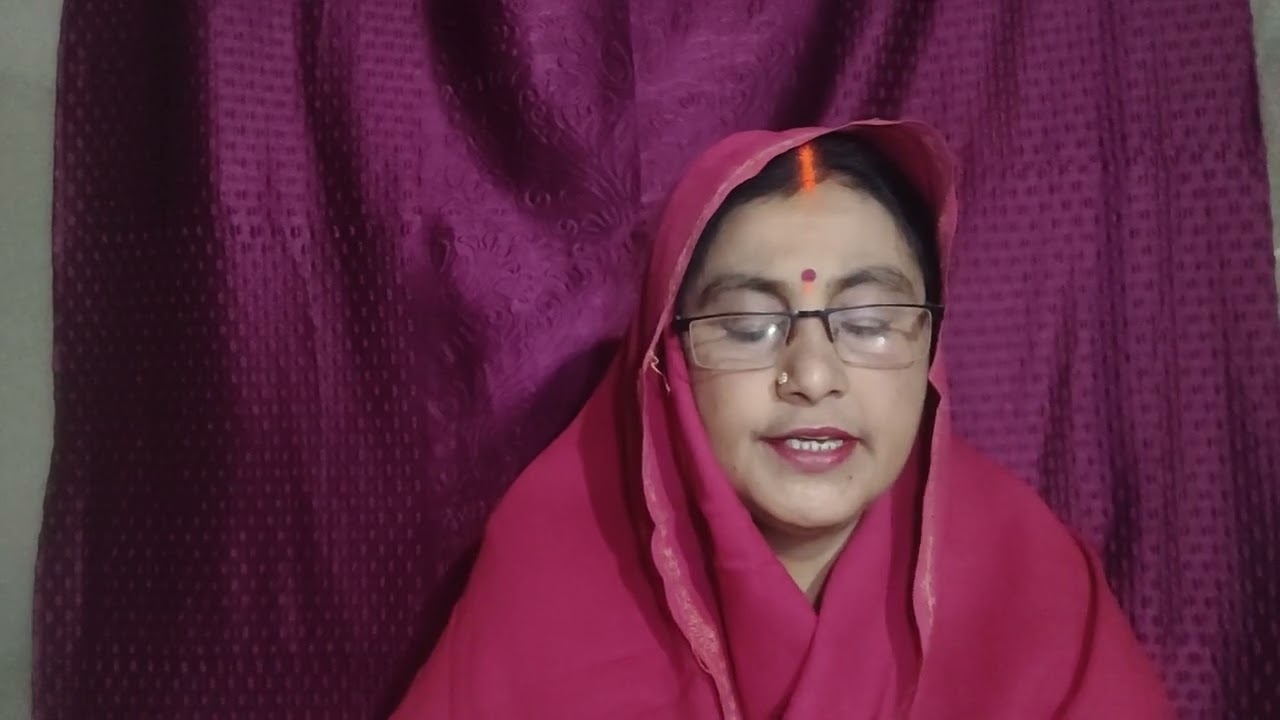 Shri Krishna bhajan Hamare do hi rishtedar Swar Indu Devi