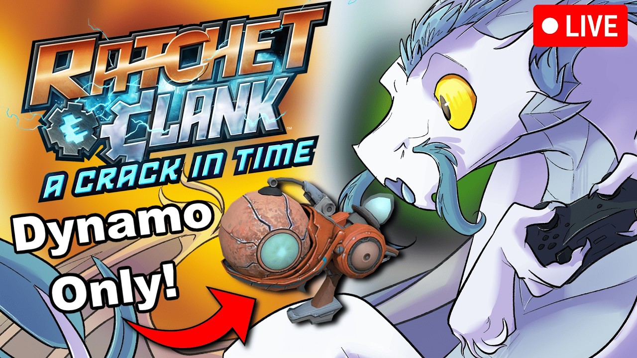Beating Ratchet & Clank: A Crack in Time with the DYNAMO ONLY! [Part 1]