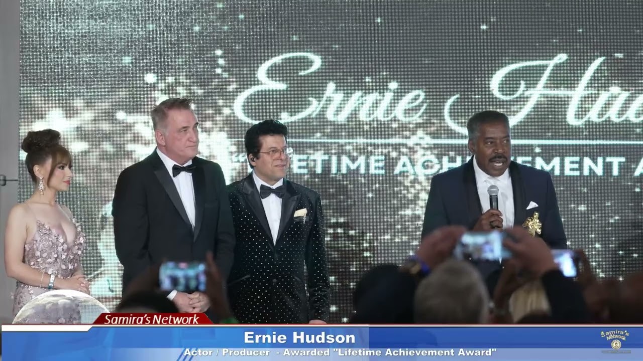 Luxury Gala 2025 - Ernie Hudson and Daniel Baldwin on the stage