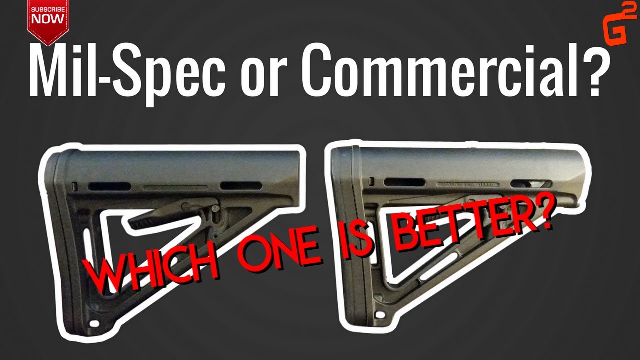 AR Mil Spec vs Commercial Stock Review