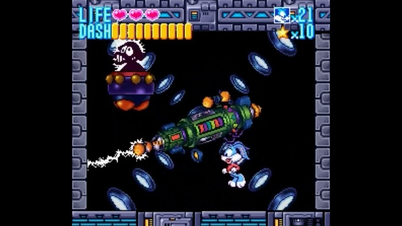 Tiny Toon Adventures: Buster Busts Loose (SNES) Final Boss (No Damage)