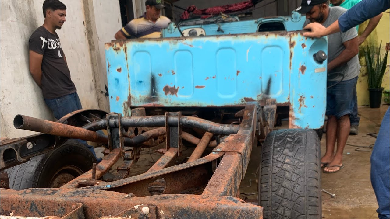 Reforma da Toyota bandeirante 1979 parte2