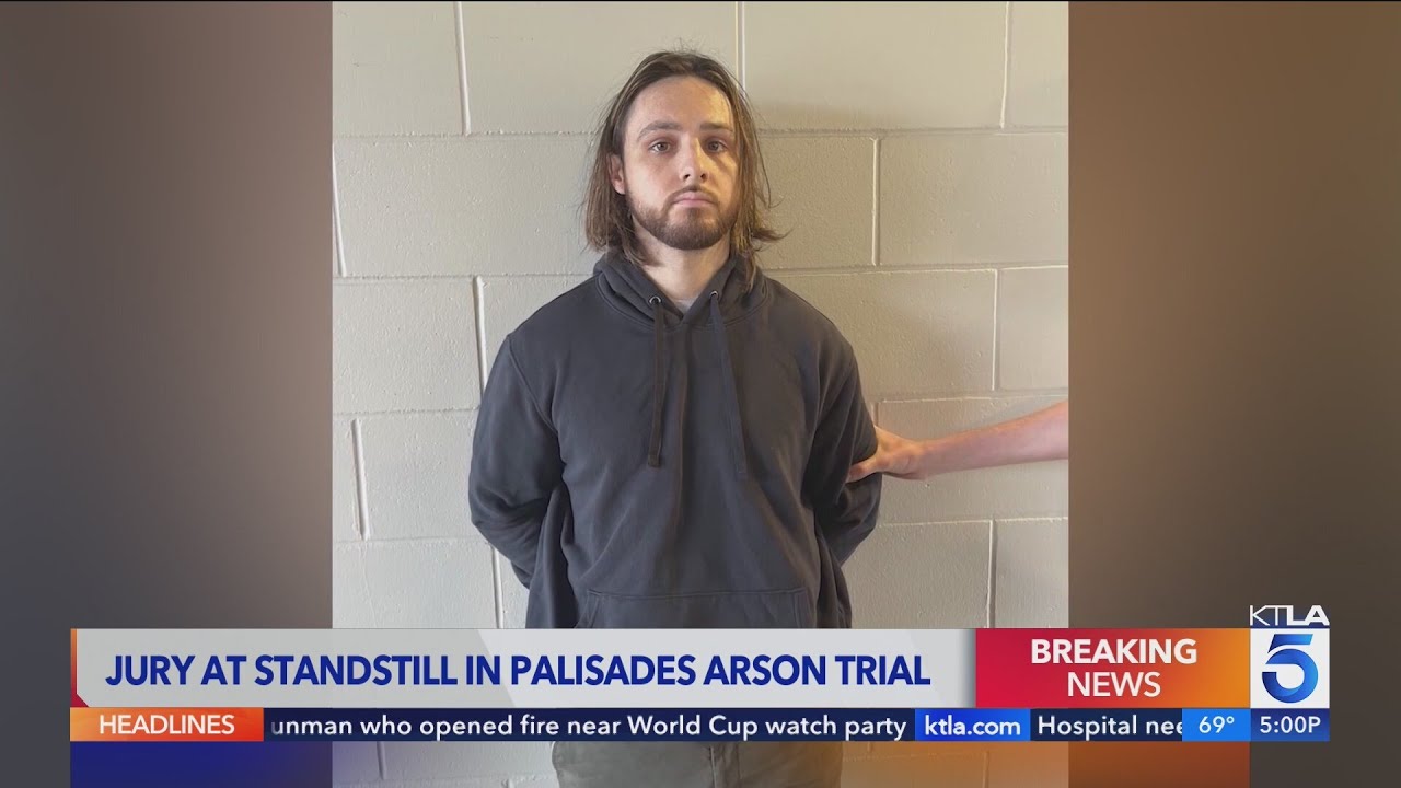 Jury at standstill in trial of man accused in Palisades Fire arson