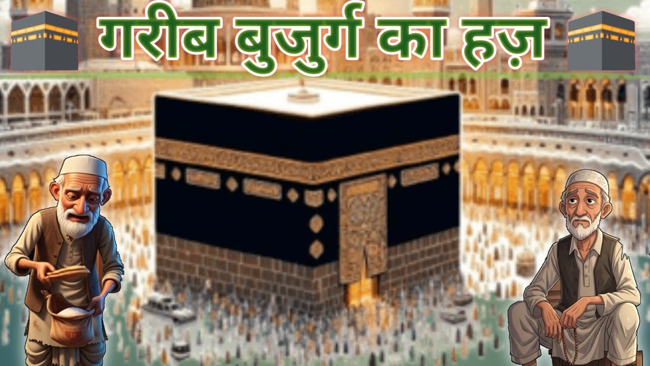 🕋 गरीब बुजुर्ग का हज़ 🕋#hajj #ramadan 