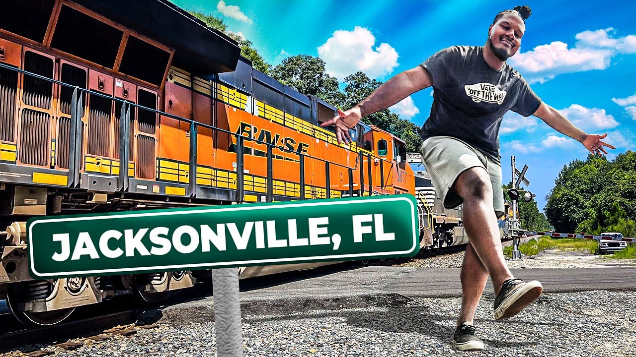 I WENT TO JACKSONVILLE, FL JUST TO WATCH TRAINS!!!