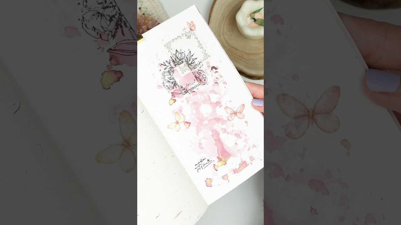 Art journal 🌷 #bunbogu #ferriswheelpress #papeleriabonita #ferritales #shorts  #meowillustration