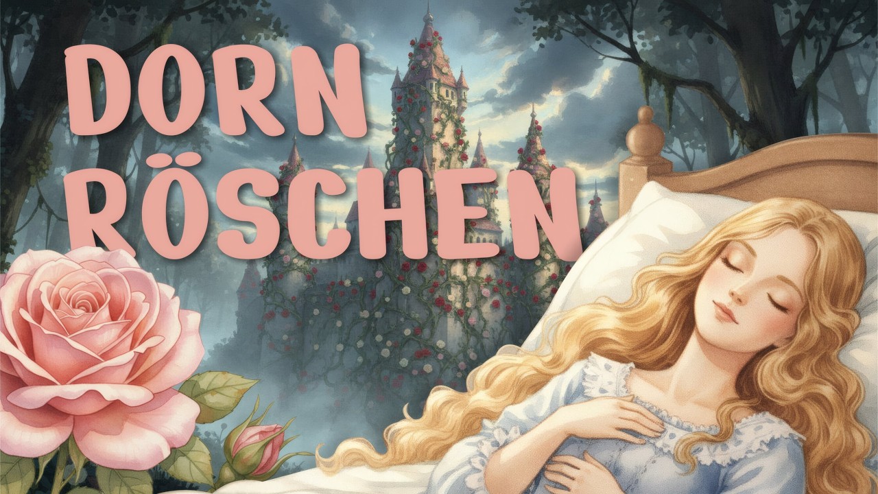 Dornröschen kindgerecht erzählt 🌹 Ruhiges Märchen zum Entspannen & Einschlafen