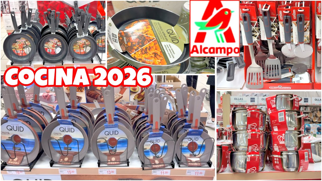 ALCAMPO 🛒‼️COCINA 2026 Y DECORACIÓN / BAZAR ALCAMPO / Alcampo ofertas hoy 2026
