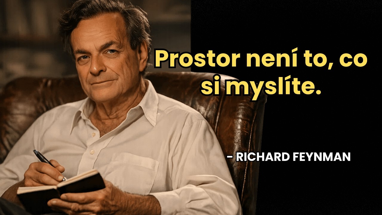Co Feynman objevil o PROSTORU, co NIKDO nedokáže vysvětlit