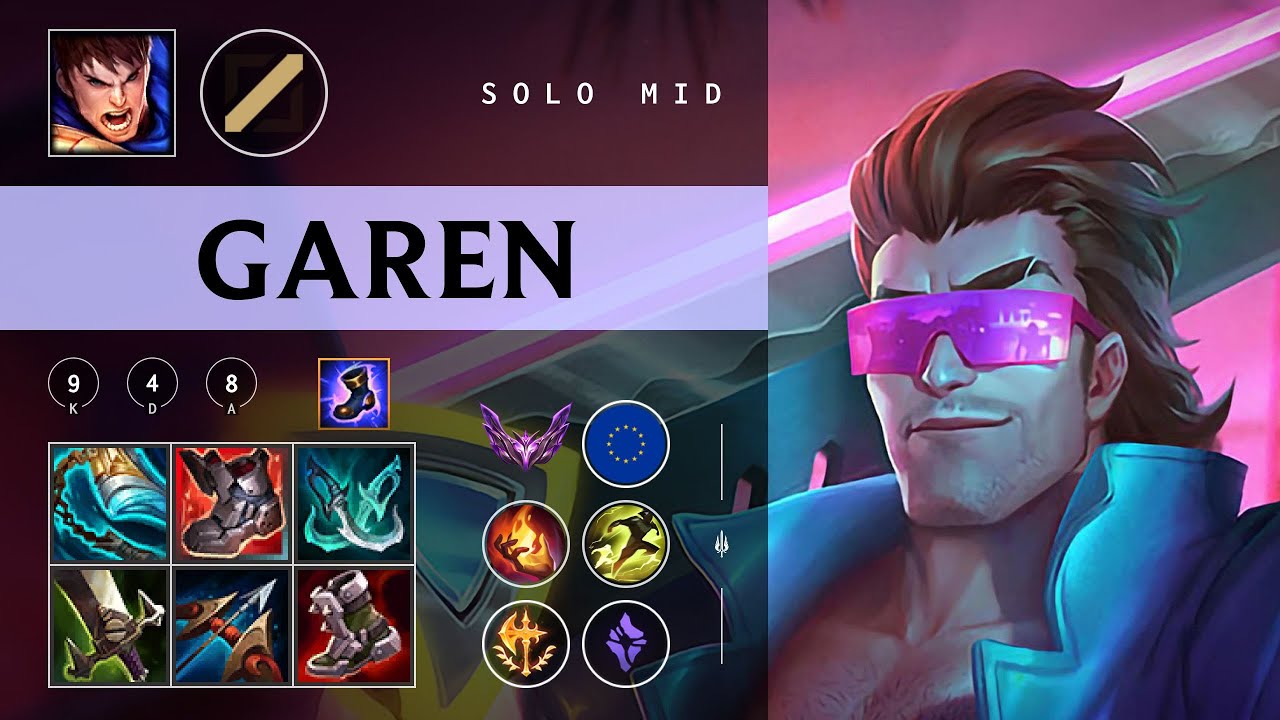 Garen Mid vs Yone - EUW Master Patch 26.02