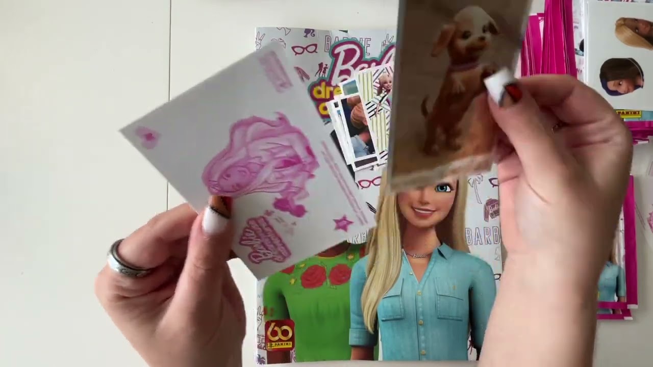 ASMR Sticker Panini Barbie (2/4)